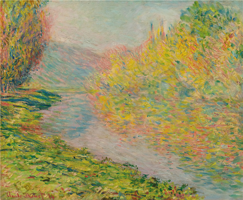 <a href='artist?a=Claude Monet'>Claude Monet</a> Automene A Jeufosse <a href='genre?g=Impressionism'>Impressionism</a>